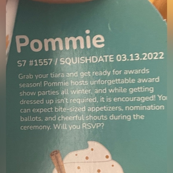 Pommie the Apple Cider Squishmallow New with Tags - Picture 4 of 5